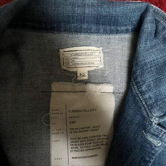 Current Elliot Jean Jacket - Picture 2 of 3